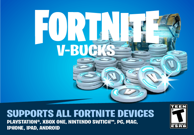 Fortnite V-Bucks Gift Card