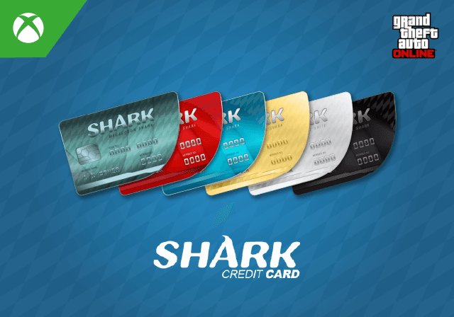 GTA 5 Shark Cash Cards Xbox One